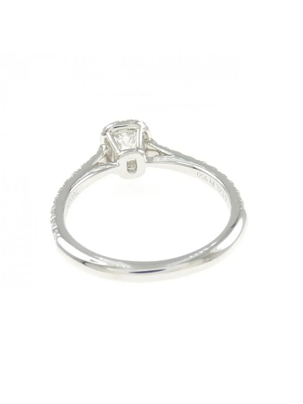 Tiffany & Co Soleste Emerald Cut Ring 0.20ct